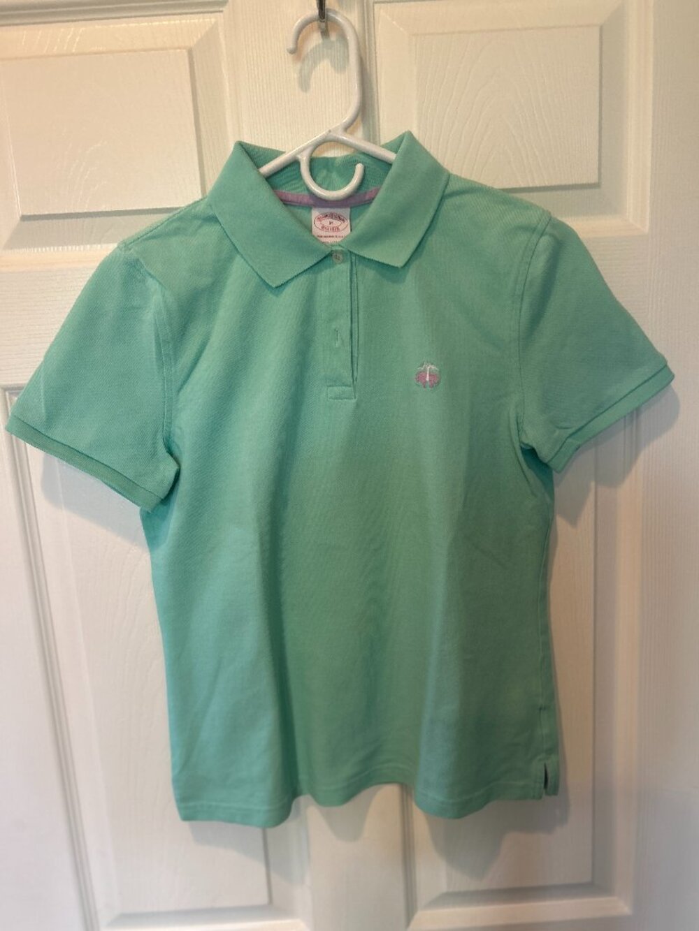 Brooks Brothers Performance women's golf shirt, size medium, short sleeve